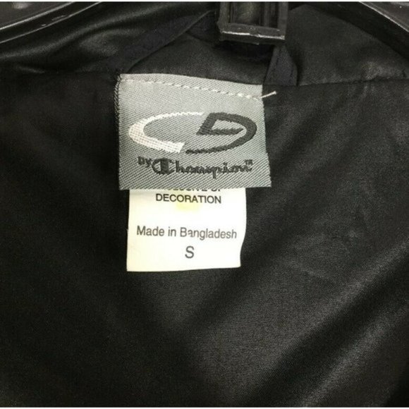 Champion C9 Men's 3-in-1 Jacket Wind Water Resistant Hoodie Black Size Small - Picture 10 of 10